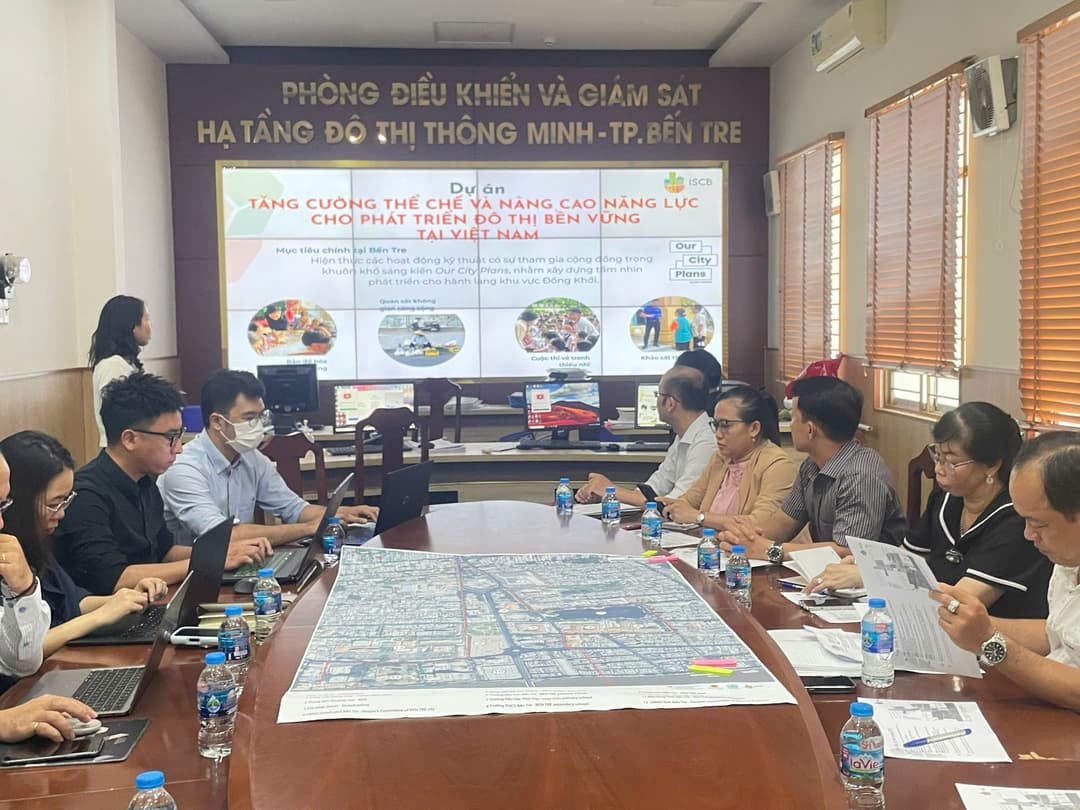 Đề xuất quy hoạch chiến lược cho tái thiết đô thị tại khu vực trung tâm thành phố Bến Tre