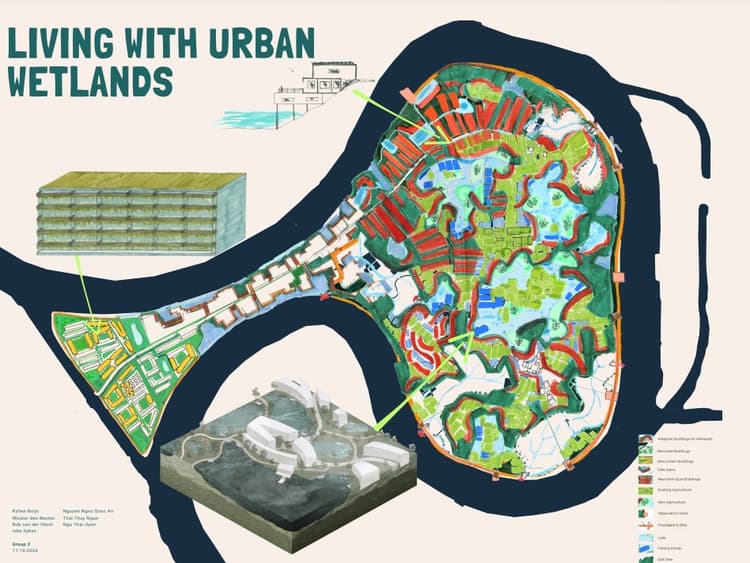 Drowing minor cities / Urban Adaptation Scenarios for Thanh Da - undefined