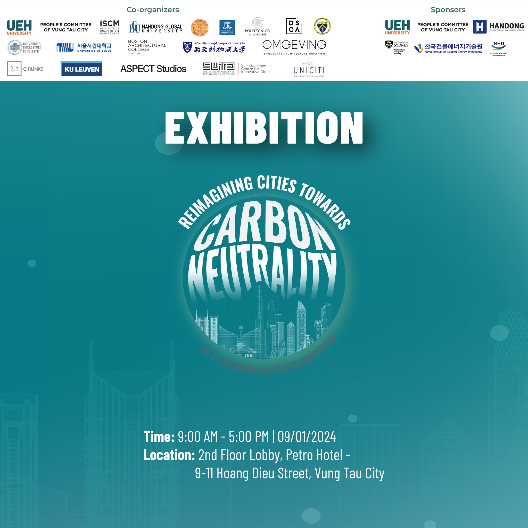 The 3rd International Design Competition: REIMAGING CITIES TOWARDS CARBON NEUTRALITY