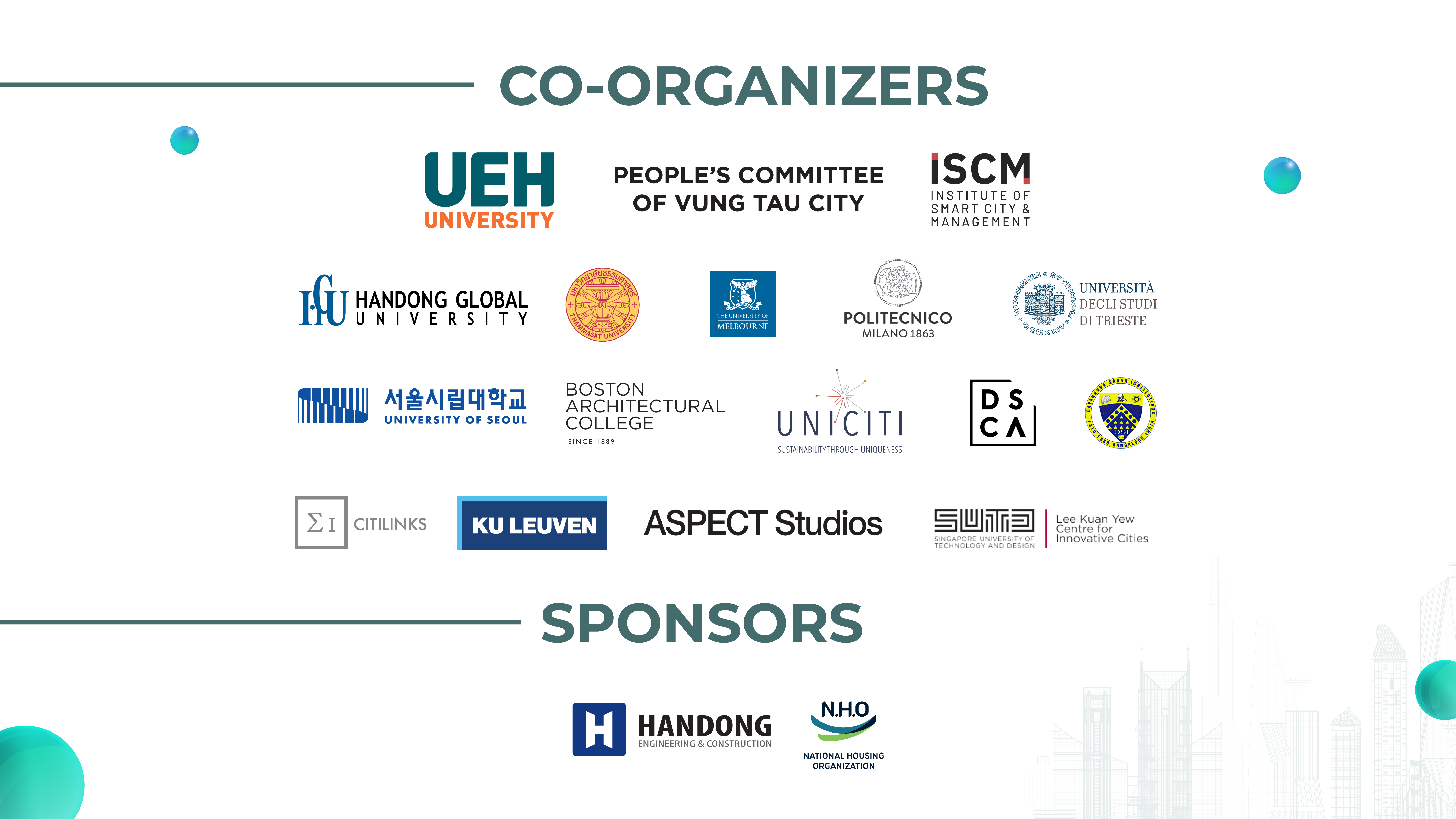 The 3rd International Design Competition: REIMAGING CITIES TOWARDS CARBON NEUTRALITY