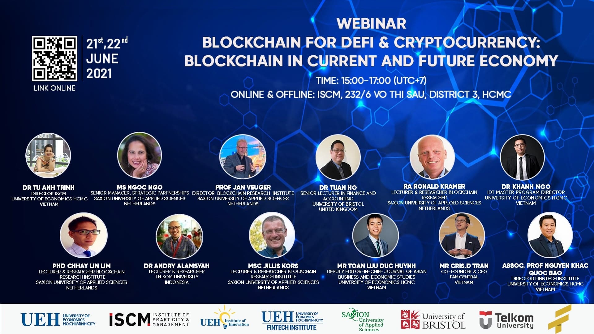 Hội Thảo Trực Tuyến: Blockchain for DeFi & Cryptocurrency: Blockchain in current and future economy