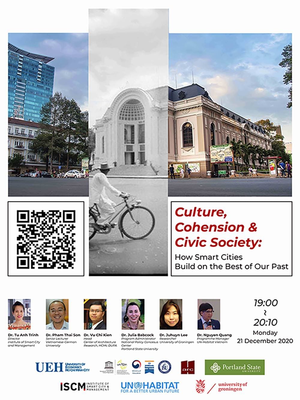 Hội Thảo Trực Tuyến: Culture, Cohesion and Civic Society: How Smart Cities Build on the Best of Our Past?