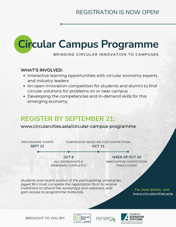 CIRCULAR CAMPUS PROGRAMME - OPEN REGISTER