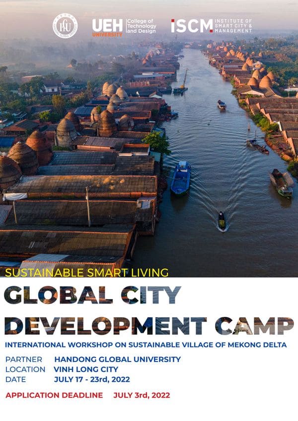 MỞ ĐƠN ĐĂNG KÝ WORKSHOP QUỐC TẾ: GLOBAL CITY DEVELOPMENT CAMP