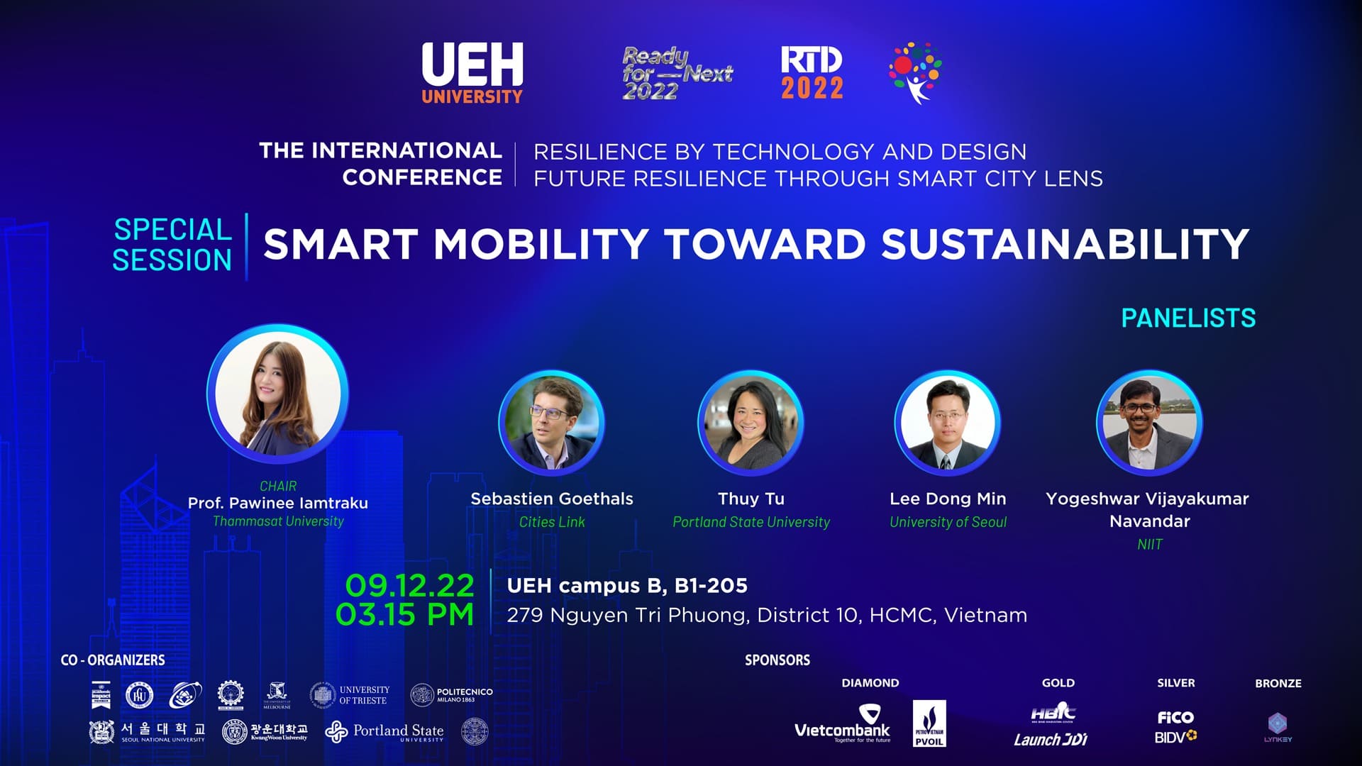 [FR] [SPECIAL SESSION] SMART MOBILITY TOWARD SUSTAINABILITY