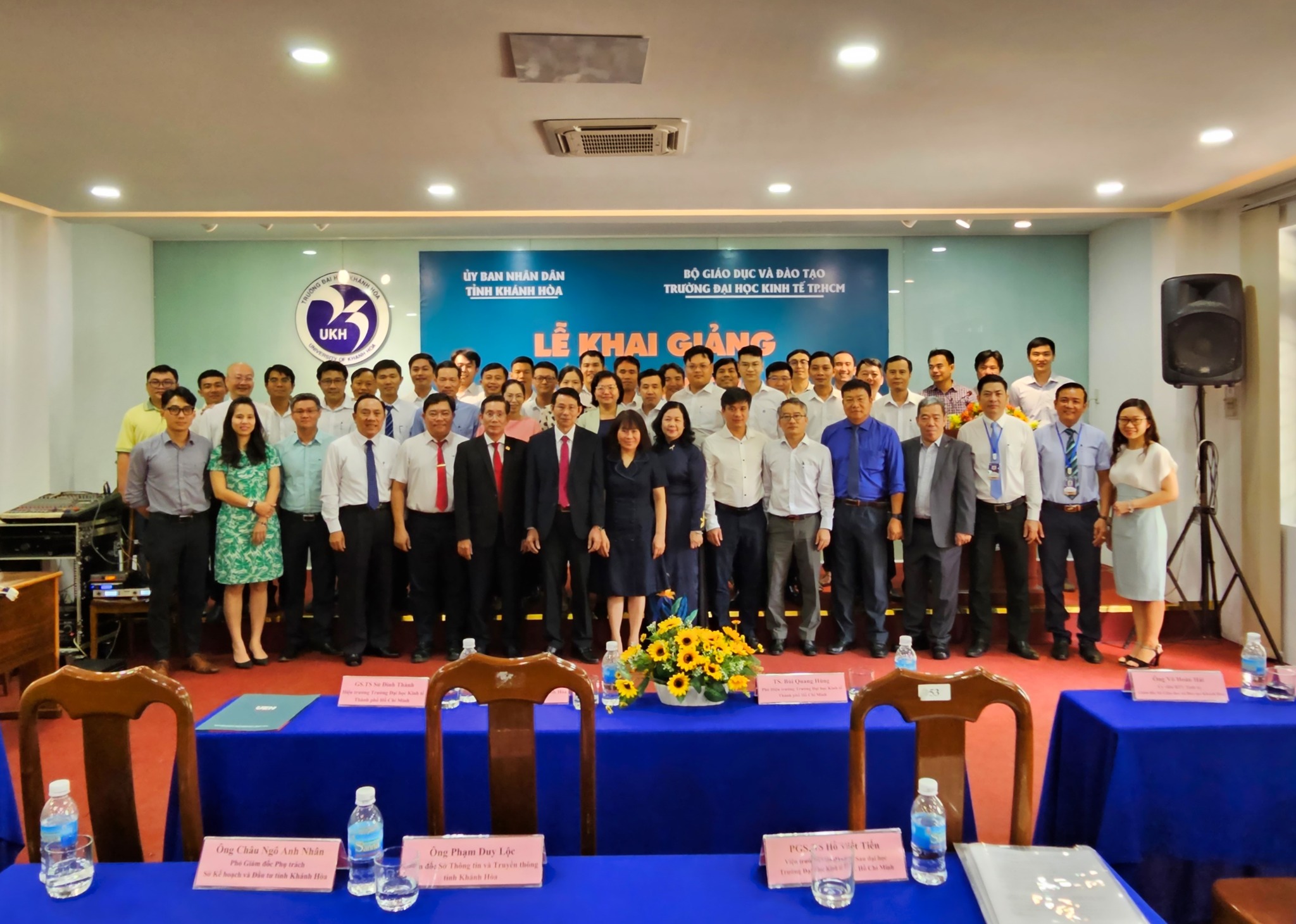 CONVOCATION CEREMONY OF MASTER OF SMART CITY AND INNOVATION MANAGEMENT FOR KHANH HOA PROVINCE
