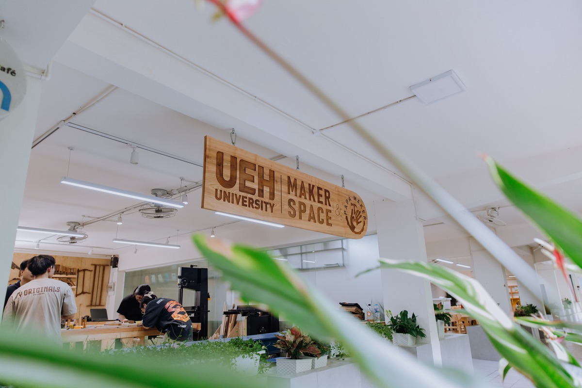 TAKE A LOOK INTO THE NEWEST COLORFUL AND CREATIVE ZONE OF UEH UNIVERSITY