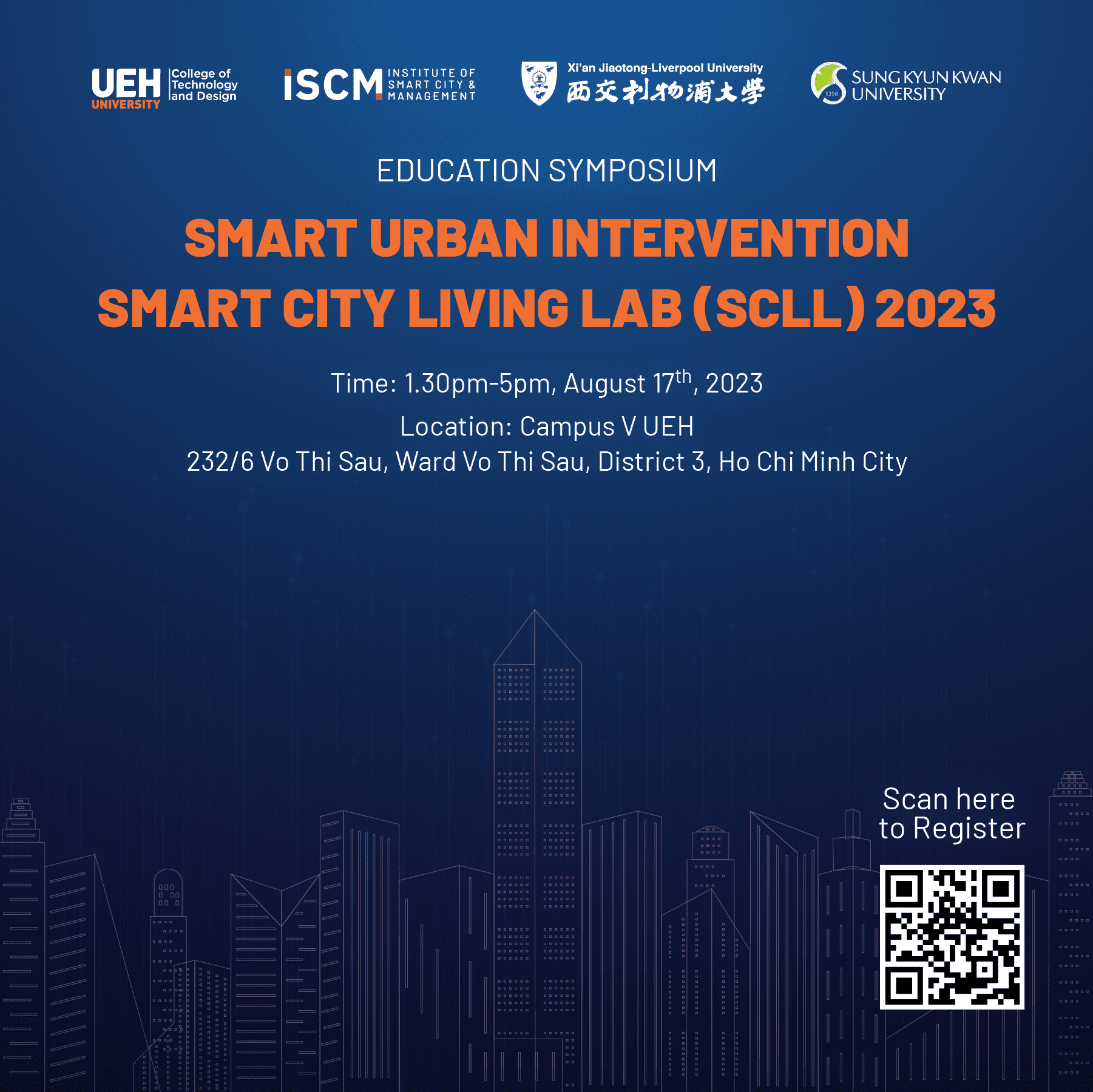 1ST SMART CITY EDUCATION SYMPOSIUM: SMART URBAN INTERVENTION - SMART CITY LIVING LAB (SCLL) 2023