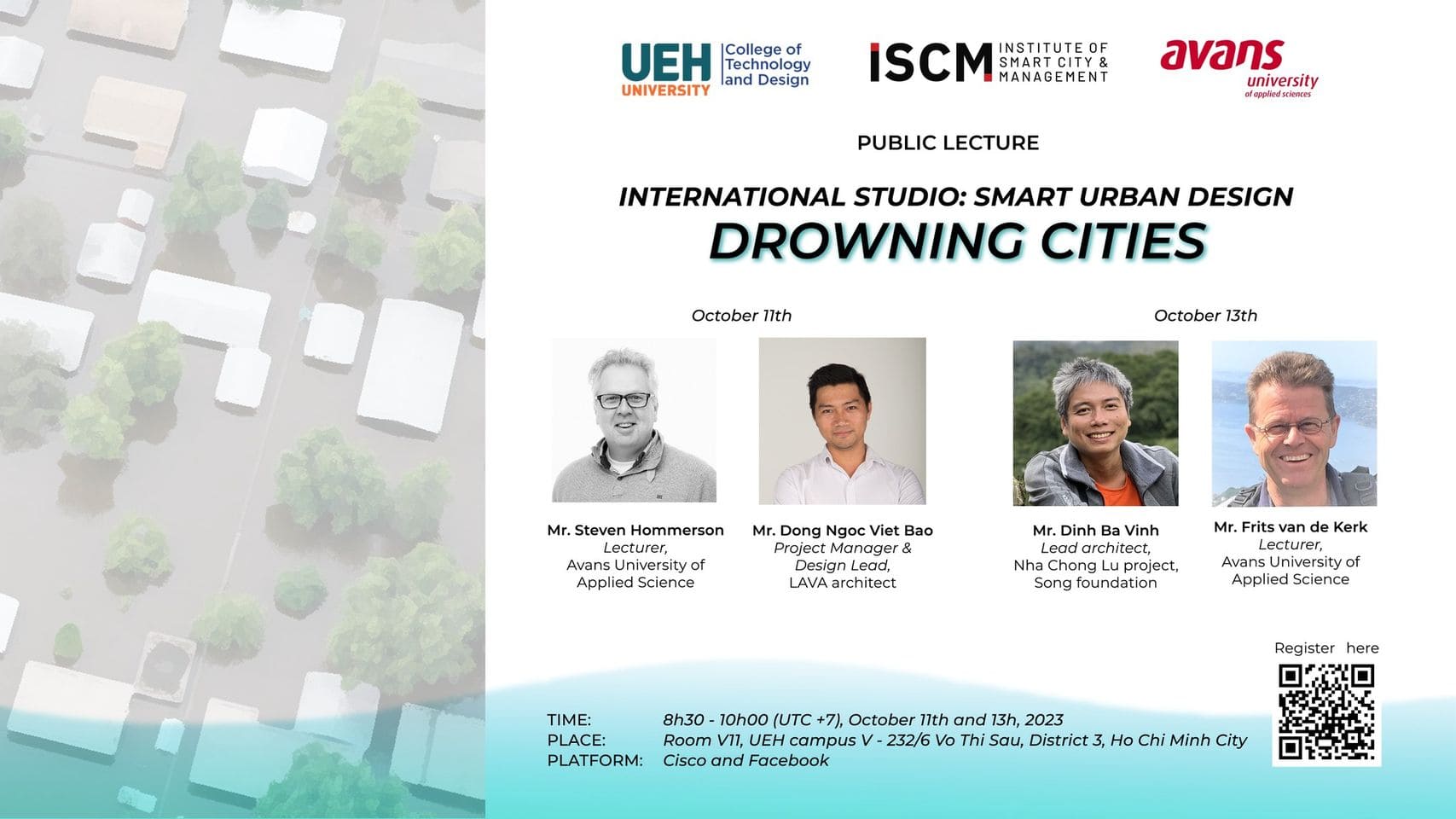 ĐỒ ÁN QUỐC TẾ SMART URBAN DESIGN: DROWNING CITIES CÙNG ĐẠI HỌC KHOA HỌC ỨNG DỤNG AVANS (HÀ LAN)