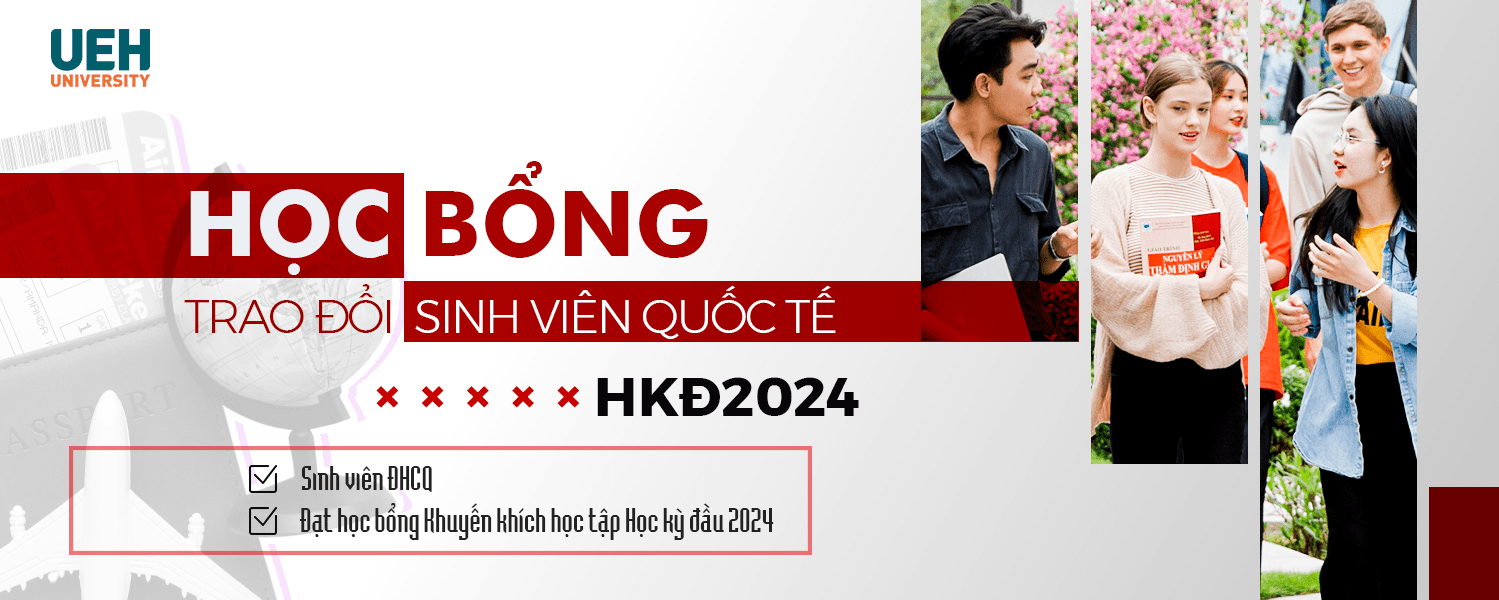 GẦN 90 SUẤT HỌC BỔNG TRAO ĐỔI SINH VIÊN QUỐC TẾ TẠI CÁC ĐẠI HỌC HÀNG ĐẦU CHÂU Á VÀ CHÂU ÂU DÀNH CHO SINH VIÊN UEH