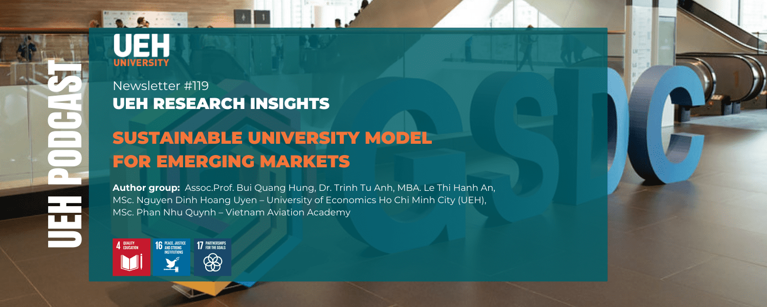 [PODCAST] SUSTAINABLE UNIVERSITY MODEL FOR EMERGING MARKETS