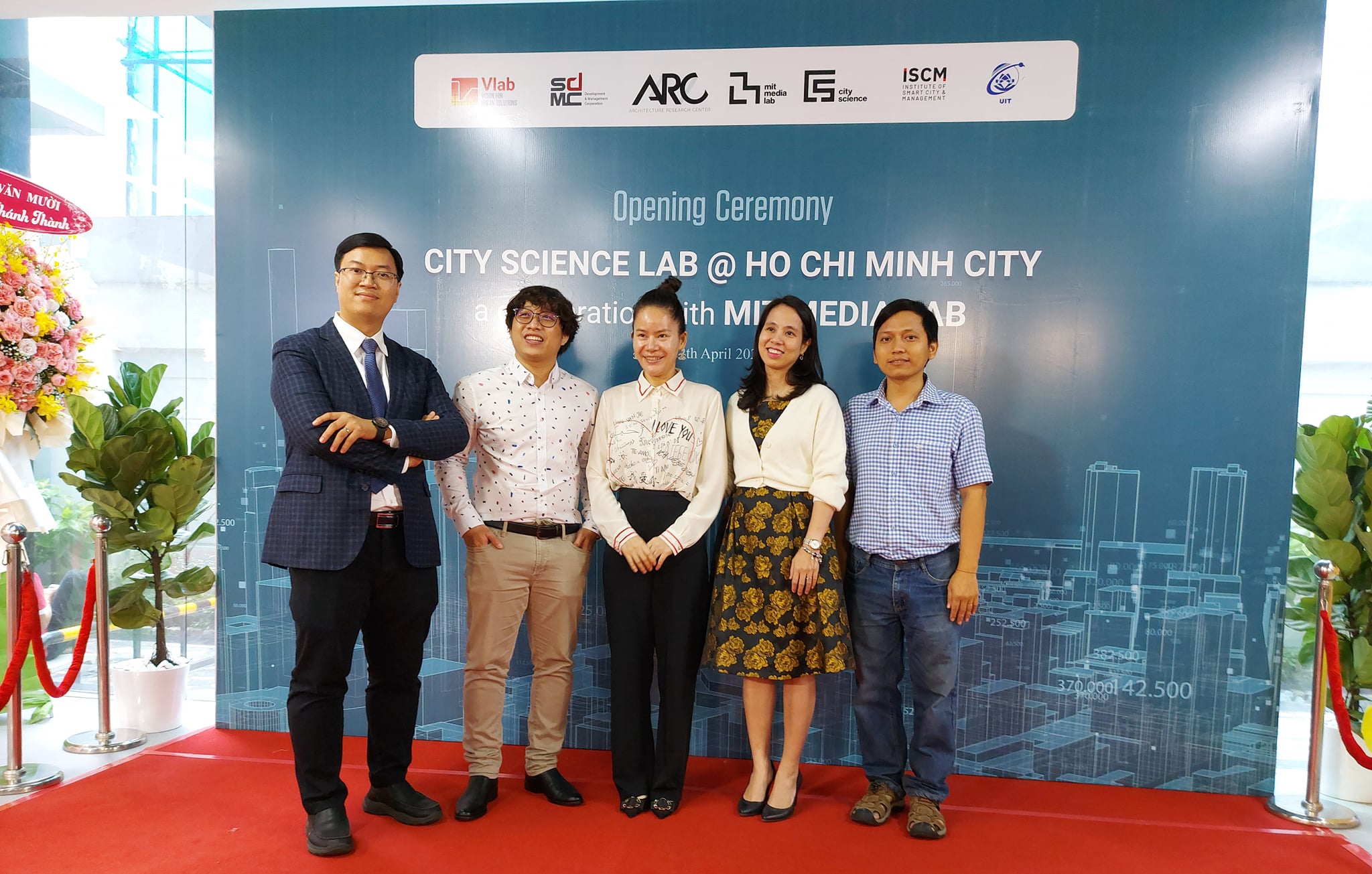 The Opening Ceremony of the City Science Lab  Ho Chi Minh City