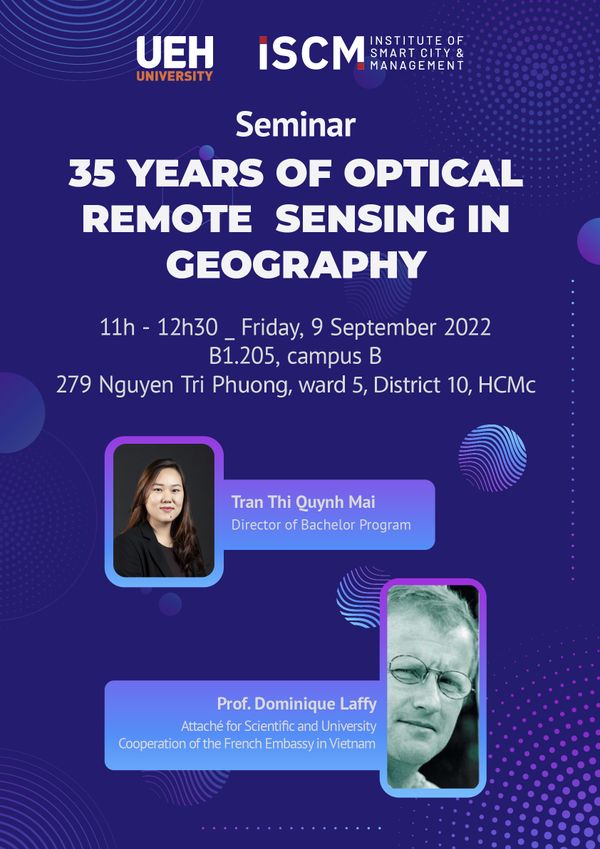 Seminar: 35 Years of Optical remote sensing in Geography