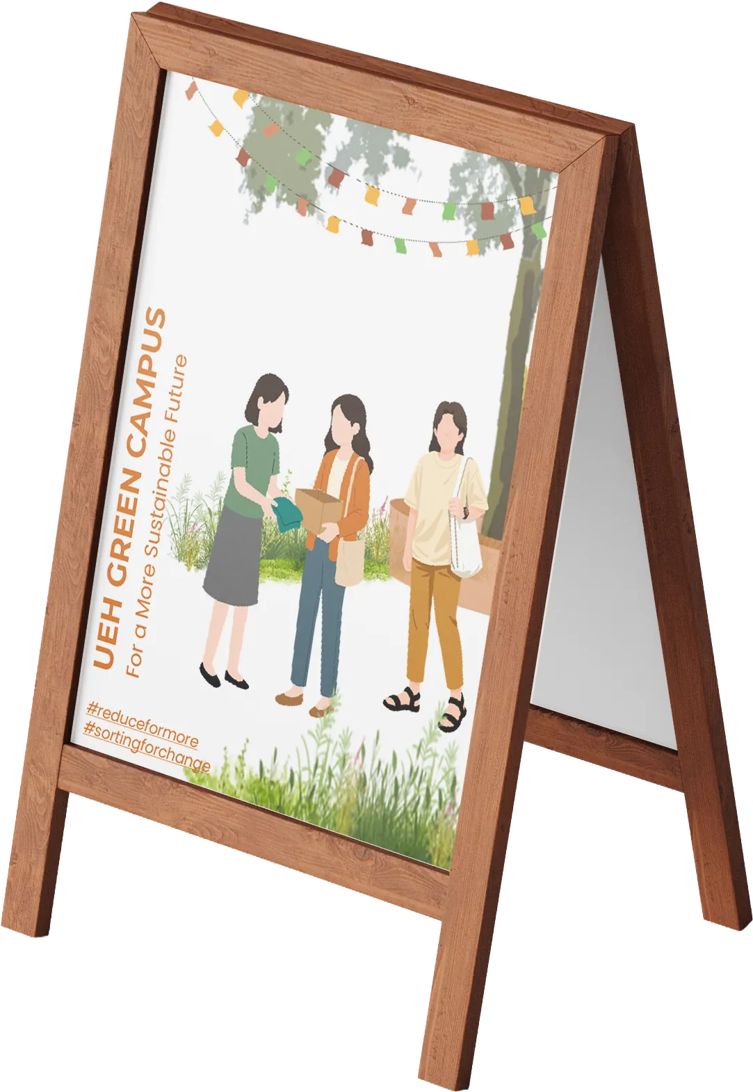 Green Fair stand mockup
