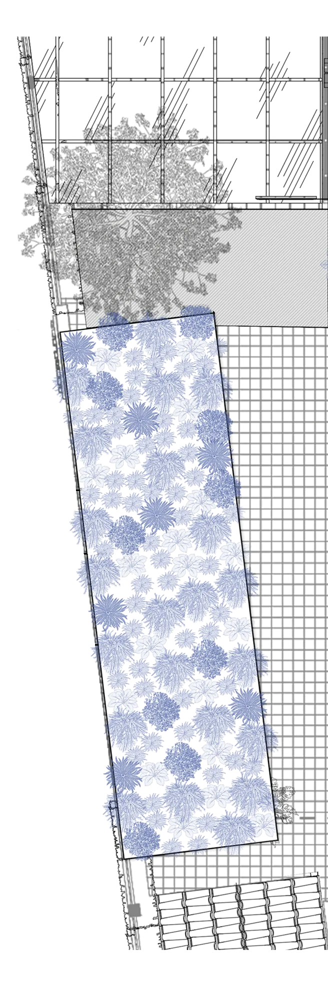 Green roof render